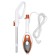 Steam mop Kitfort KT-1004-3, 1500 W, 350 ml, cord 4.8 m, white-orange