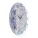 Wall clock, interior: flowers, "dragonflies", silent, d-30 cm