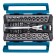 Set of end heads GROSS 14144, 36 items, ratchet 120 teeth, 1/2 ", CRV