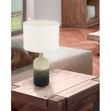Azbarren table lamp, 1x40W E27, beige color-1