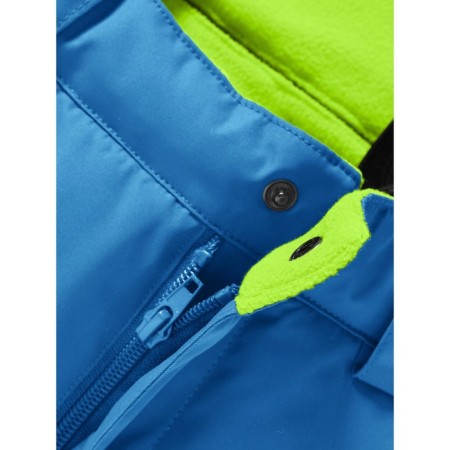 Ski costume for a boy, height 128 cm, green color-15