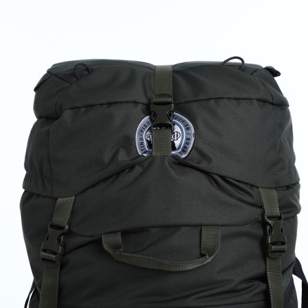Tourist backpack, TAIF, 90 l, a cord department, 2 outer pockets, Khaki color-4