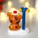 Souvenir Polystone SPRISE "Gobby in a cap under a flashlight"