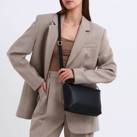 Bag Women's Shoper on Magnet, Black Color-12