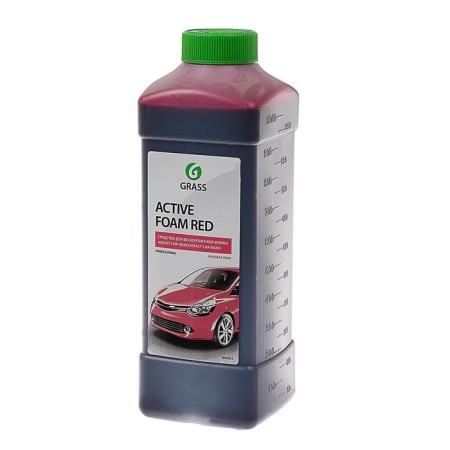 Shampoo for contactless washing Grass Active Foam Red, 1l (1: 30-1: 50)-1