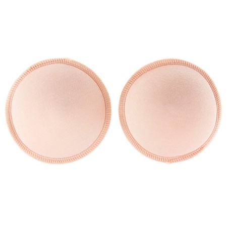 A set of reusable liners for a bra, 2 pcs., Beige color-2