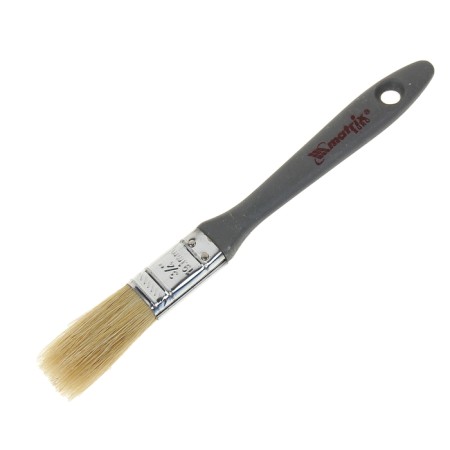 Brush flat Matrix euros, 20 mm, plastic handle, natural bristles