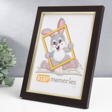 Photo frame Plastic "Plaza" 15x21 cm (glass), 2014-87-1