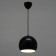 Lamp Bayerlux 5001/1, 40W E14, black color