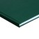Book of accounting, 96 sheets, boumvinyl cover, offset block, cell, green color