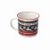 Porcelain shade mug "New Year. Deer ", 380 ml