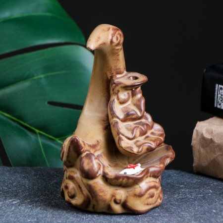 Set of incense on the stand "crescent" Pesopochny, 10x8x12cm-3