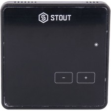 Wireless indoor regulator R-8z Stout Ste-0101-008004, black