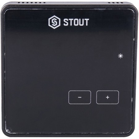 Wireless indoor regulator R-8z Stout Ste-0101-008004, black