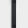 Towel holder, 10 × 23.3 × 80 cm, black color