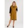 Women's dress, size 52, mustard color