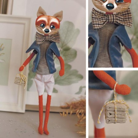 Sewing kit. Soft toy "Leon Leon", 35 cm-5