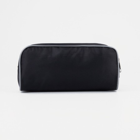 Cosmetic bag with lightning, black color-1