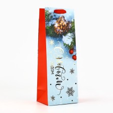 Package New Year's laminated for the bottle 