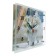 Carty clock is wall, interior "chamomiles", silent, 25 x 35 cm