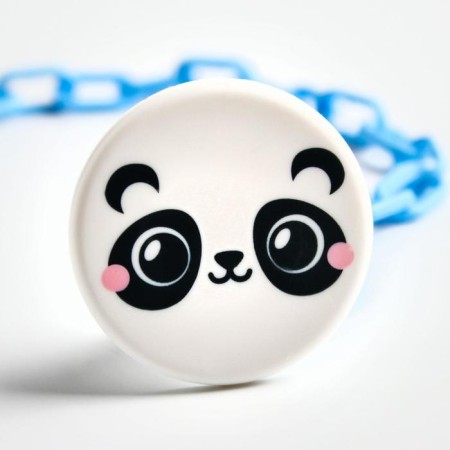 Holder for the nipple - dummies "Panda", on the chain-2