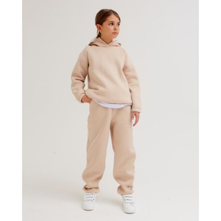 Children's pants Minaku: Basic Line Kids, beige color, height 152-1
