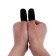 Equal for games on the Luazon smartphone, with sweat protection, 2 pcs., Black