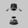 The built-in lamp Technical DL058-7W4K-B, 7W, 6x6x5.3 cm, LED, 470LM, 4000K, black color black