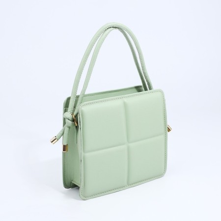 Bag Cross-Bodi with a zipper, mint color-1
