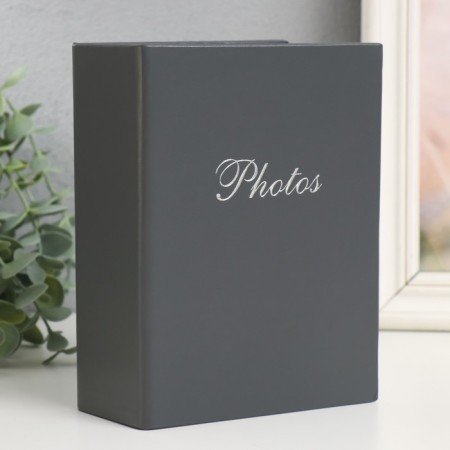 Photo album in 100 photos "Dark gray" 10x15 cm