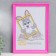 Photo frame plastic L-1 21x30 cm Magenta (plastic screen)