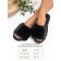 Bunny slippers, size 38-39, black color