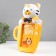 Photo frame plastic 16x11 cm "Tigerok in a cup" yellow 29.5x8x19.5 cm