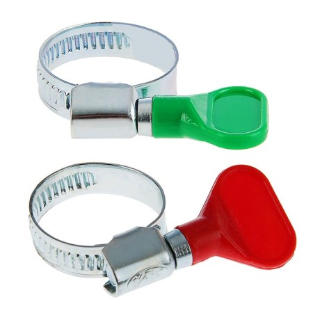 Chervyki clamp with MGF key, diameter 16-27 mm, galvanized-1