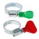 Chervyki clamp with MGF key, diameter 16-27 mm, galvanized