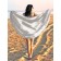 Pareo and beach rug "Cotton", D = 150 cm
