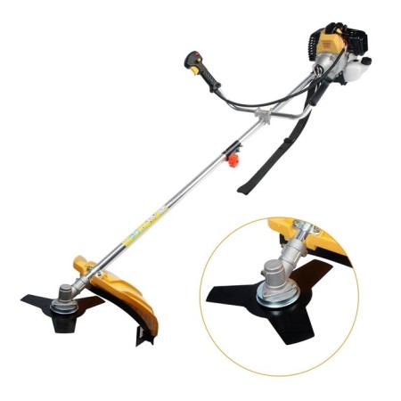 Trimmer gasoline tundra, Easy-Start, Field/knife, 52 cm3, 2.3 hp, in two boxes-4
