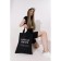 Bag-shop Personal life without lightning, without lining, black color