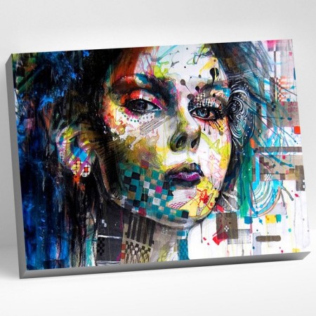 Picture on the numbers "Style Art House", 40 × 50 cm, 24 colors
