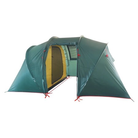 BTRACE TUBE 4 BIG tent, two-layer, 4-seater, green/beige color-2