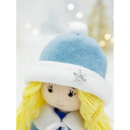Set for making toys "Snow Maiden" Growth - 15 cm-4