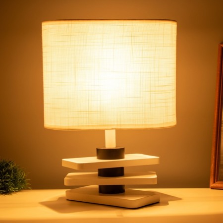 Table lamp "Carter" 1x40W E27 white 12x25x33.5cm-1