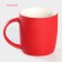Porcelain shade mug "Dog", 350 ml