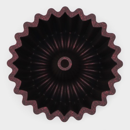 Baking form 26x9.5 cm Lotus red color-3