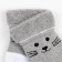 Noski children's terry, gray color, size 12-14