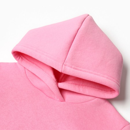 A set for a girl (sweatshirt, trousers), I was beginning, pink color, height 86 cm (52)-1