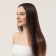 Local lock, straight hair, clock, 50 cm, 5 grams, the color is dark blond