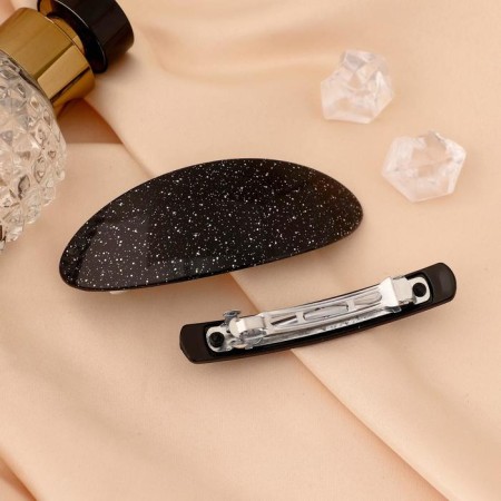 Hair hair clip "Starry sky" (set 2 pcs) 9 cm and 7.5 cm-1