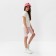A set for a girl (T -shirt and bicycles) minku, pink color, height 122 cm