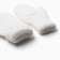 Women's mittens, dairy color, size 18